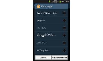 Big Font Widget for Android - Download the APK from Habererciyes